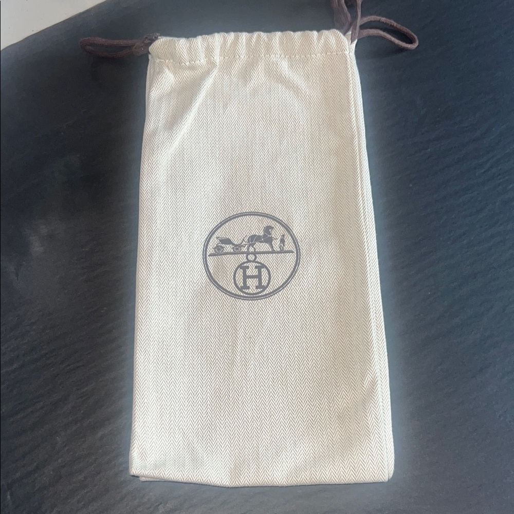 Hermes Cream Dust Bag